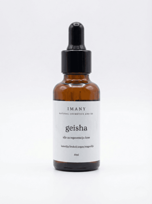 Geishaa GEISHA Ulje za regeneraciju vrhova kose - Japanska Kamelija, Brokoli & Argan