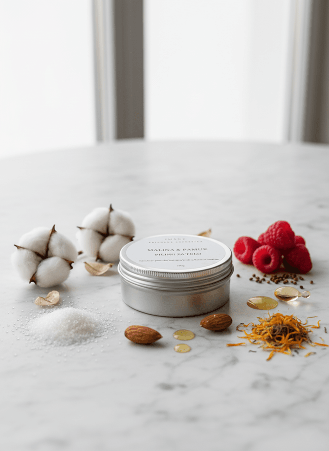 Malina i Pamuk piling za telo