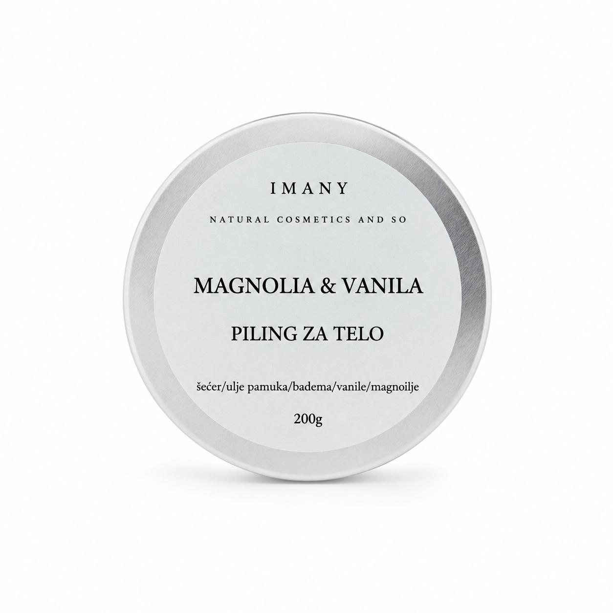 Magnolia & Vanila – Prirodni piling za telo